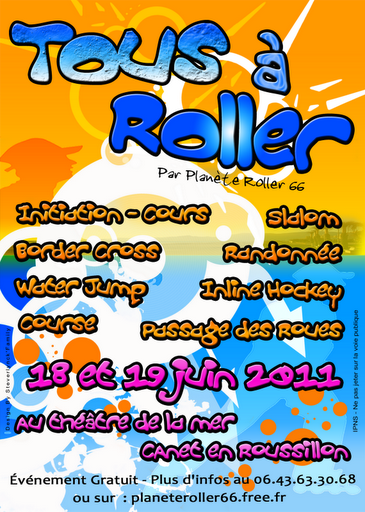 Week-end tous à roller 2011